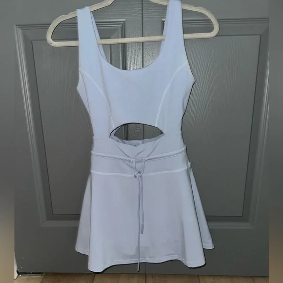 LSpace Light Blue Cutout Dress - Picture 2 of 5